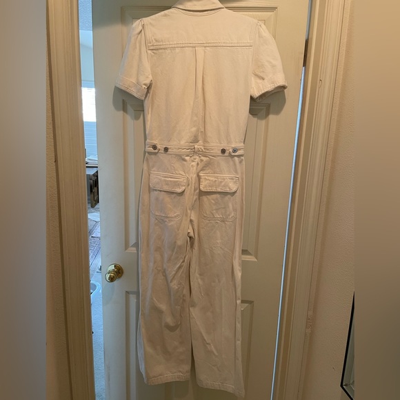 Citizens of Humanity Miki Jumpsuit- off white bone color- size 6 - Picture 3 of 4